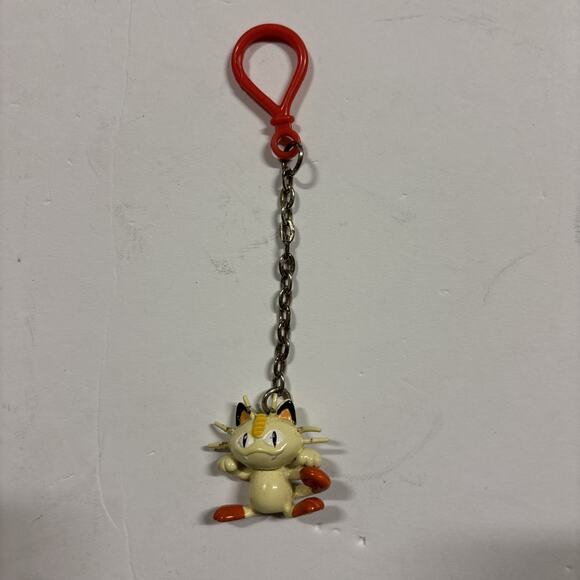 Meowth Keychain 1999 Nintendo Japan figure Vintage Pokemon. + 5 other figures - Picture 1 of 9